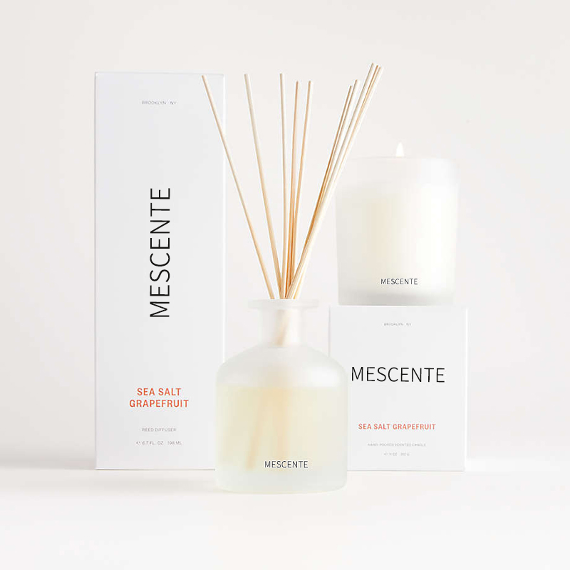 M&Scent luksuzna privatna marka ljubičaste boje aroma reed difuzor poklon set s kutijom
