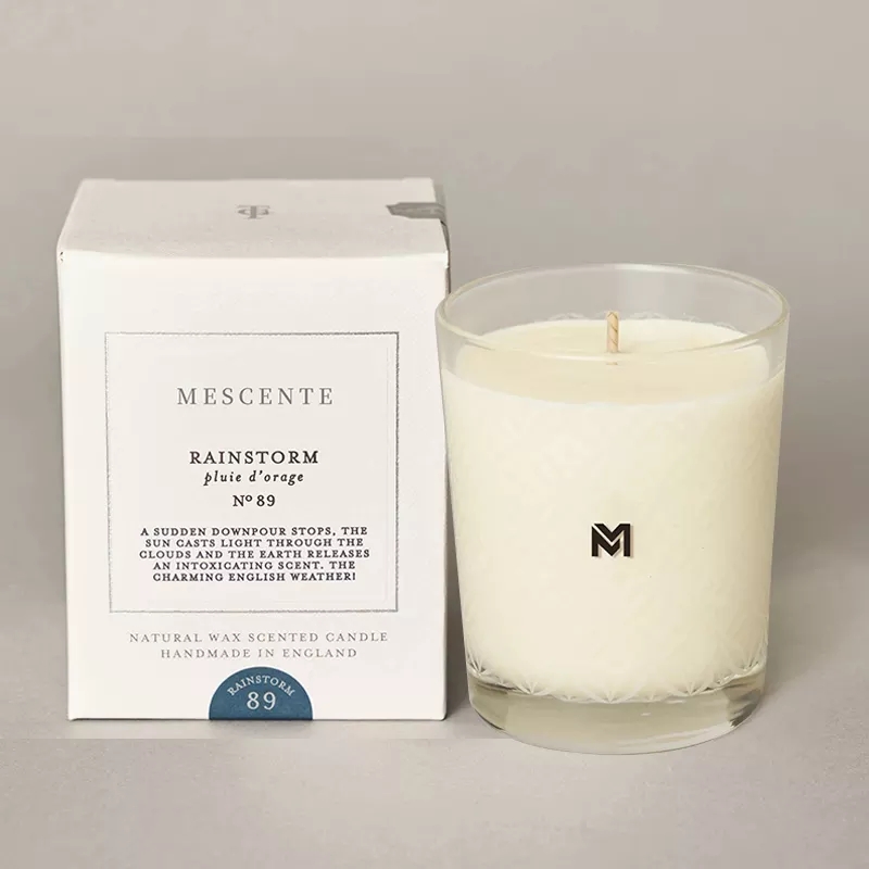 M&Scent veleprodaja novih luksuznih prilagođenih božićnih kristalnih staklenki Kerzen mirisne sojine svijeće s poklopcem