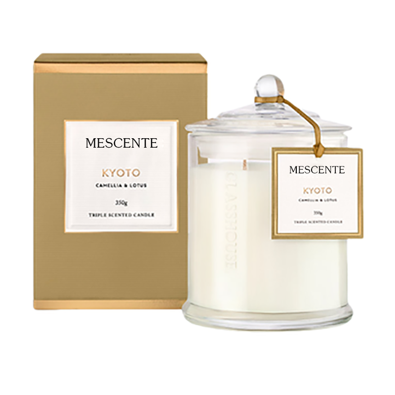 M&Scent veleprodaja luksuznih prilagođenih privatnih robnih marki božićnih kupolastih staklenki s mirisnom sojom i poklopcem