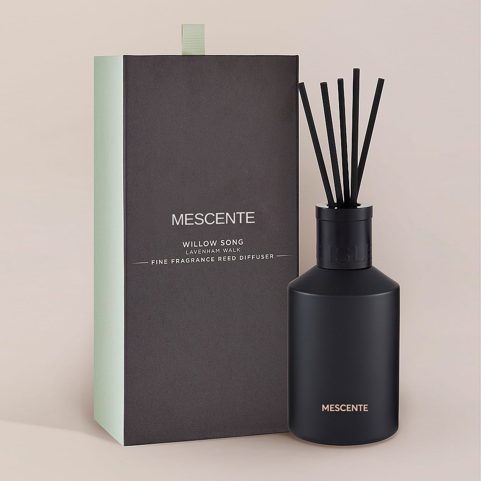 Dekoracija OEM Printed Box 20ml Square Ceramic Vranjes Wooden Cap House Parfem Aroma Reed Diffuser Oil
