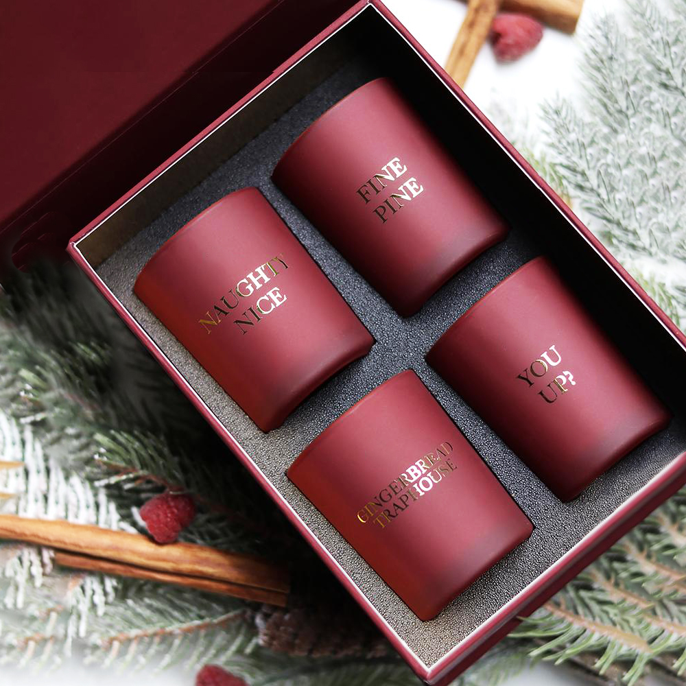 M&Scent poklon set od 4 mirisne mirisne svijeće luksuzne privatne robne marke home decor