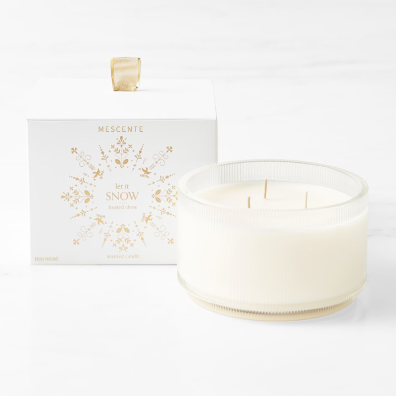 M&Scent Custom Made Logo Domaće organske čistoće mirisne sojine svijeće privatne marke u staklenoj posudi