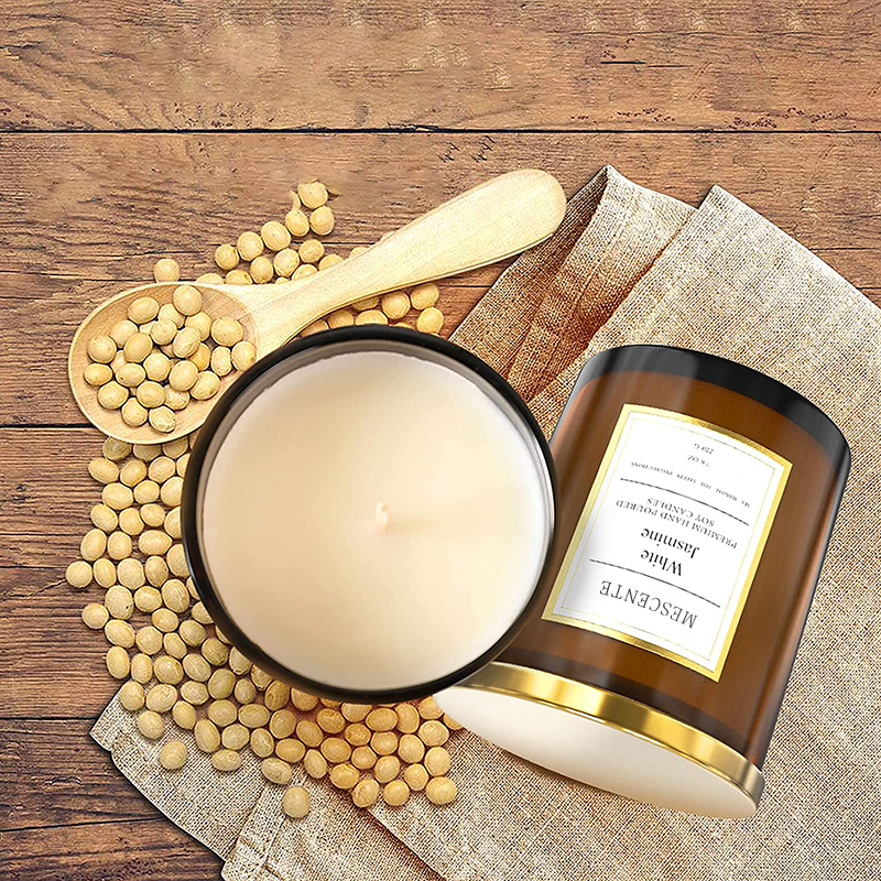 M&Scent veleprodaja skupnih narudžbi luksuznih poklon set mirisnih svijeća od sojinog voska po narudžbi privatne marke