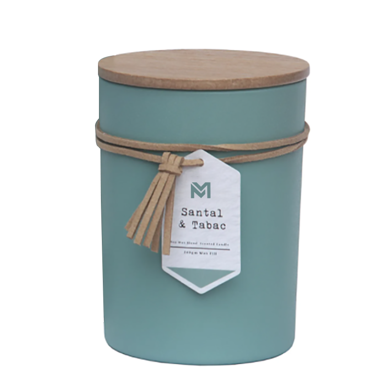 M&S miris Veleprodaja Private Label Wood Lid Aromatherapy Scent Poklon svijeće od sojinog voska u staklenoj posudi
