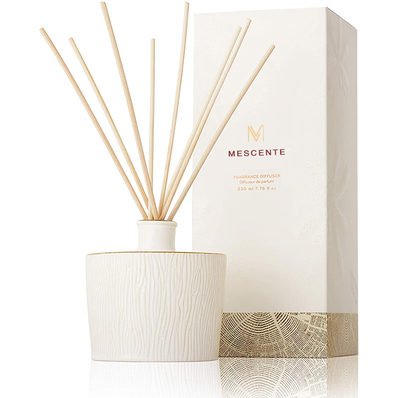 M&Scent veleprodajna luksuzna staklena boca Stik Fiber Okrugli drveni vijci Aroma Reed Difuzor Poklon setovi