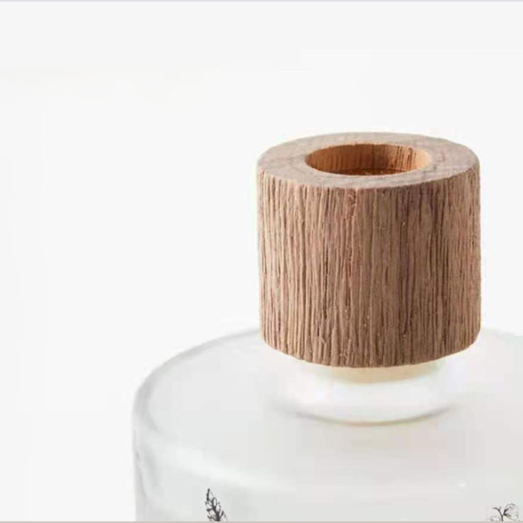 M&Scent veleprodajni luksuzni prilagođeni ukrasni jantarni staklo bez vatre Jedinstveni prozirni raspršivač cvjetne arome od trske