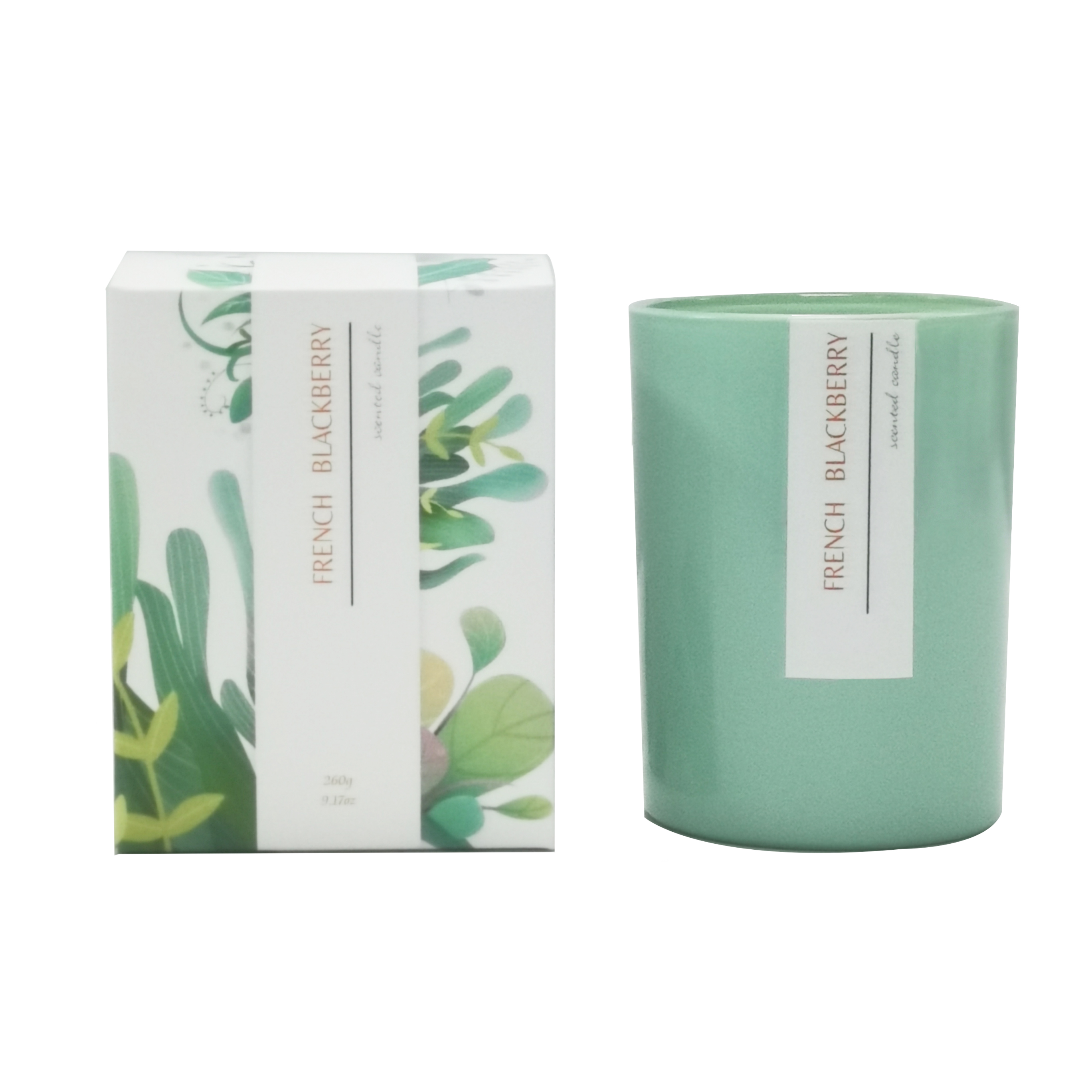 M&Scent prilagođene privatne robne marke kokos svijeće toplije mirisne palmine svijeće s logotipom