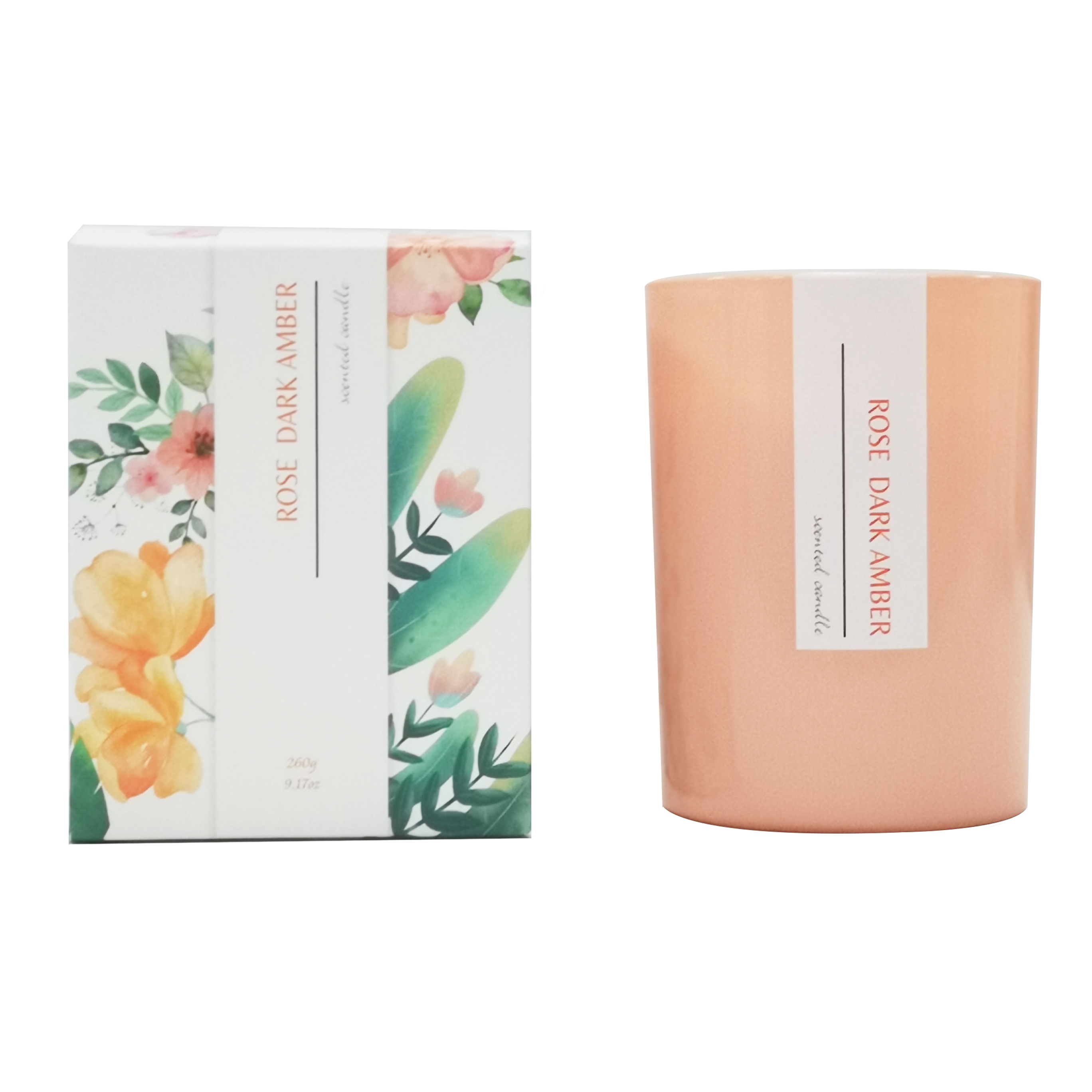 M&Scent prilagođene privatne robne marke kokos svijeće toplije mirisne palmine svijeće s logotipom