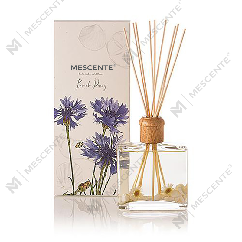 Veleprodajni visokokvalitetni luksuzni raspršivač s kutijom privatne robne marke Flower Sola Wood Aroma Reed