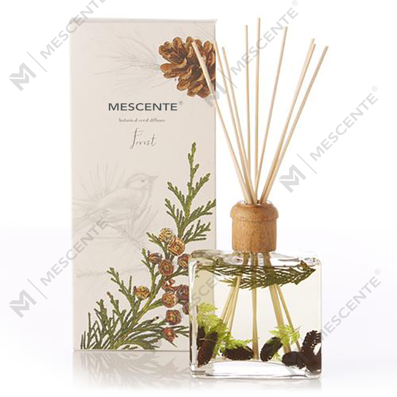 Veleprodajni visokokvalitetni luksuzni raspršivač s kutijom privatne robne marke Flower Sola Wood Aroma Reed