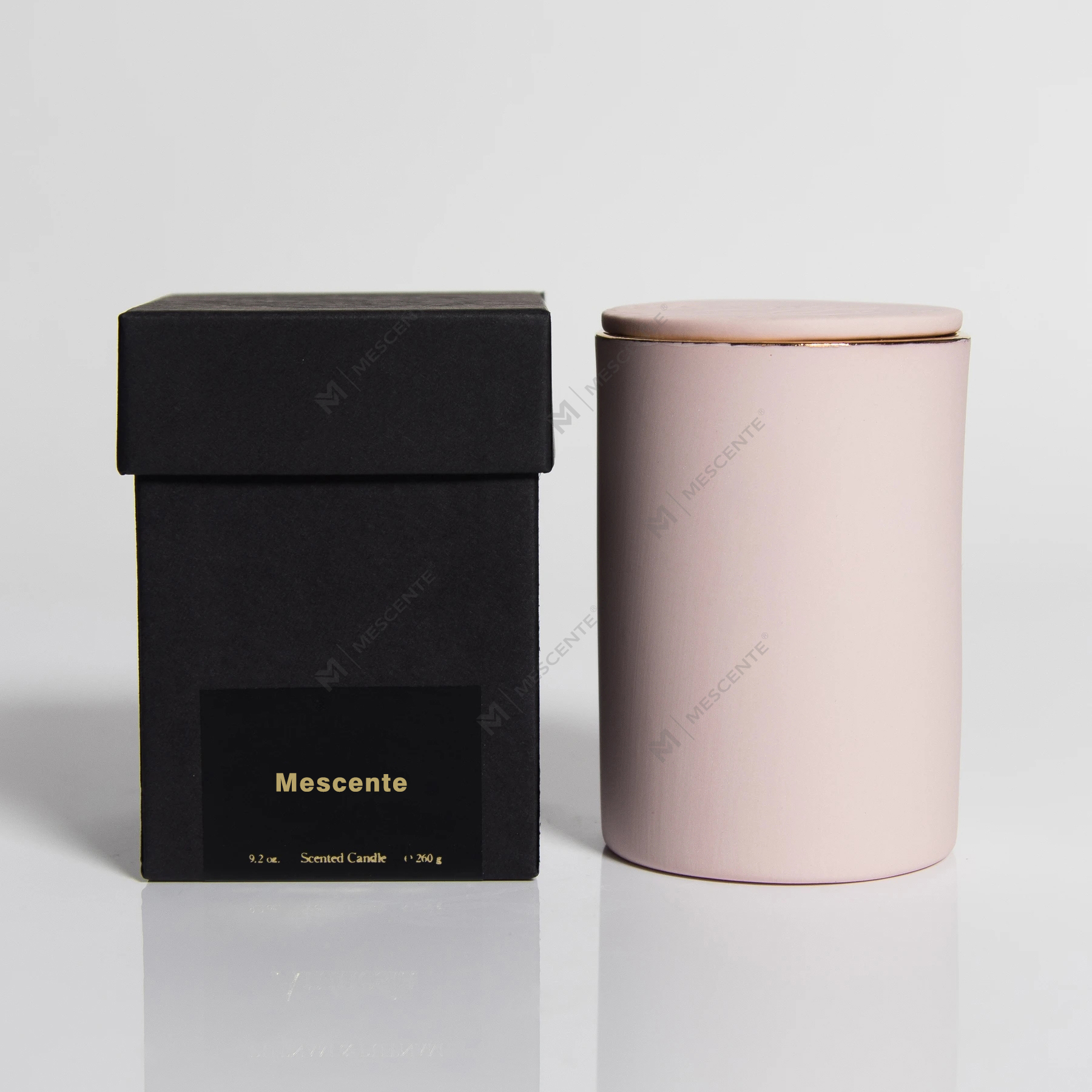 M&Scent veleprodajni luksuzni stakleni držač, jeftini mirisni mirisni uljni svijeće, poklon set s logotipom