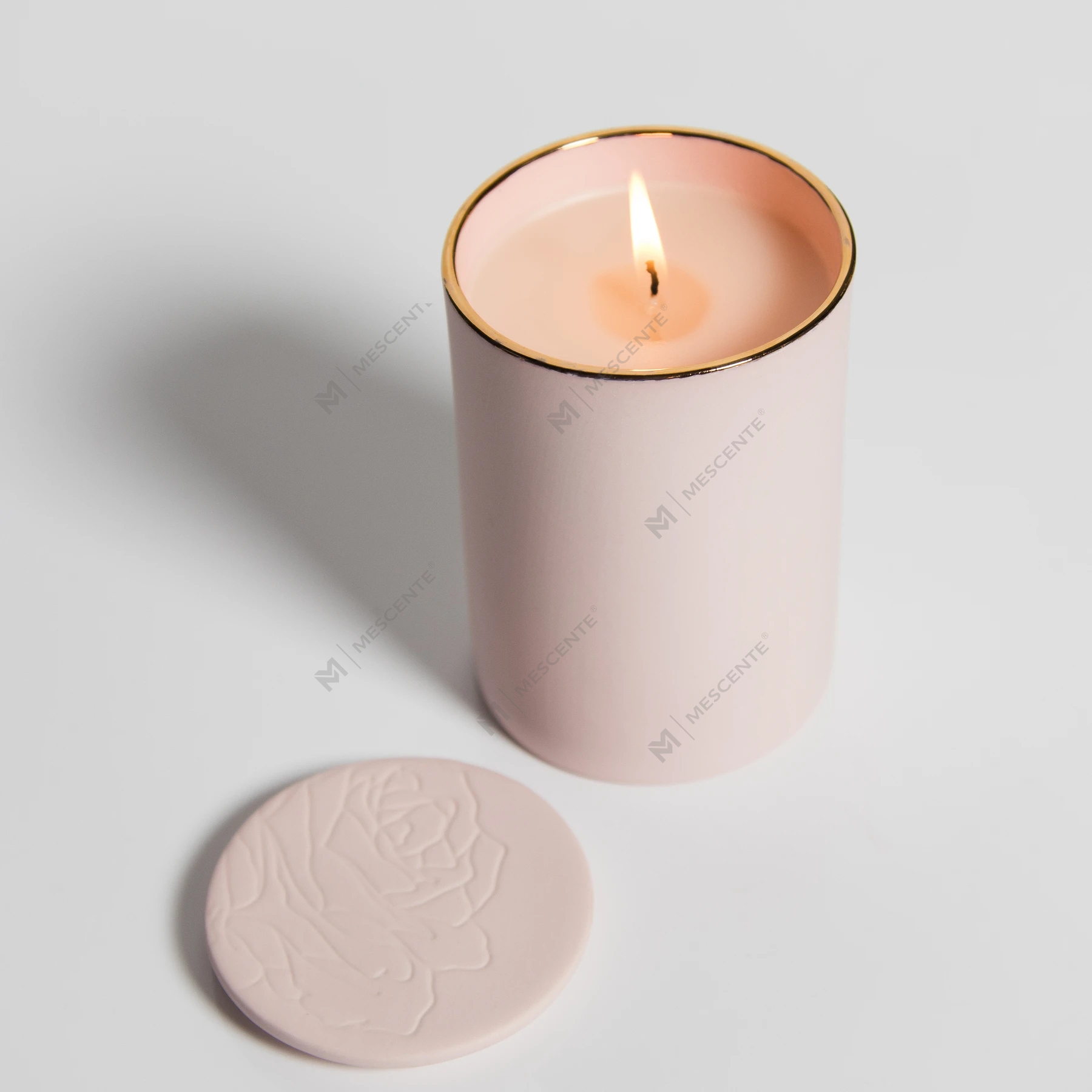 M&Scent veleprodajni luksuzni stakleni držač, jeftini mirisni mirisni uljni svijeće, poklon set s logotipom