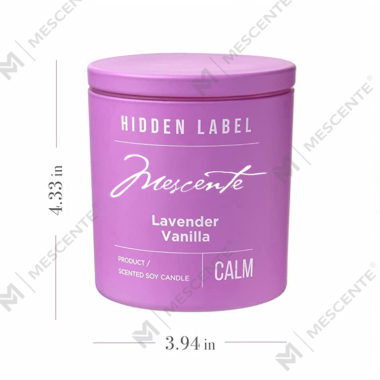 M&Scent veleprodaja luksuznih privatnih marki, crne staklenke, mirisne svijeće od sojinog voska s kristalima