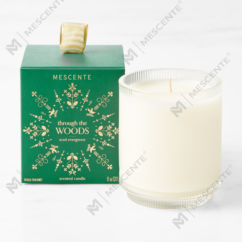 M&Scent Custom Made Logo Domaće organske čistoće mirisne sojine svijeće privatne marke u staklenoj posudi