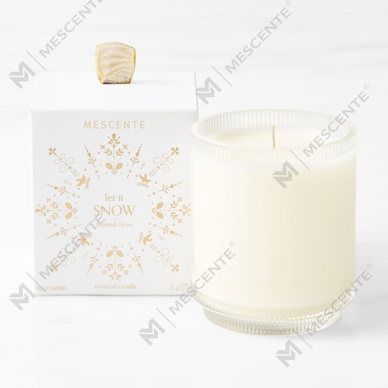 M&Scent Custom Made Logo Domaće organske čistoće mirisne sojine svijeće privatne marke u staklenoj posudi