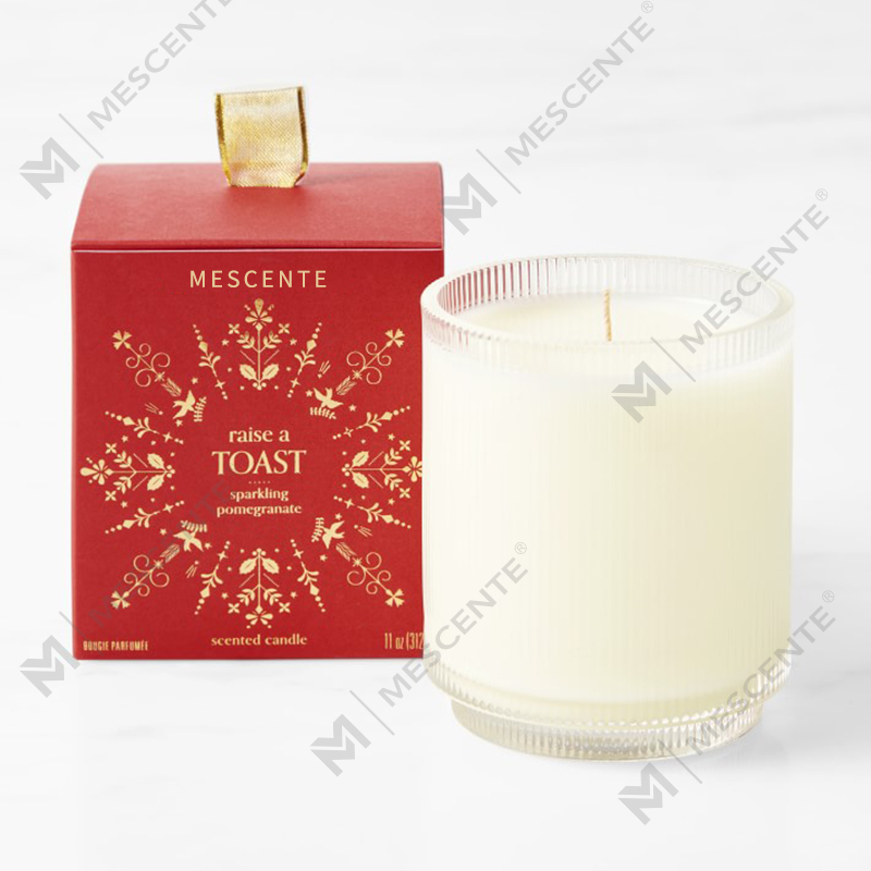 M&Scent Custom Made Logo Domaće organske čistoće mirisne sojine svijeće privatne marke u staklenoj posudi