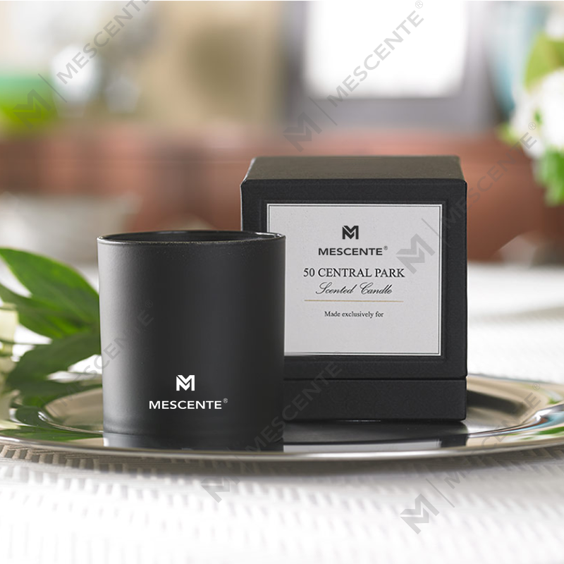 M&S mirisne veleprodajne luksuzne kromirane muške aromaterapijske svijeće privatne marke 22 oz s kristalima iznutra
