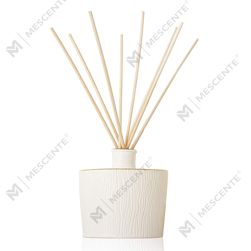 M&Scent veleprodaja Luksuzna staklena boca Stik Fiber Okrugli drveni vijak Aroma Reed Difuzor Poklon setovi