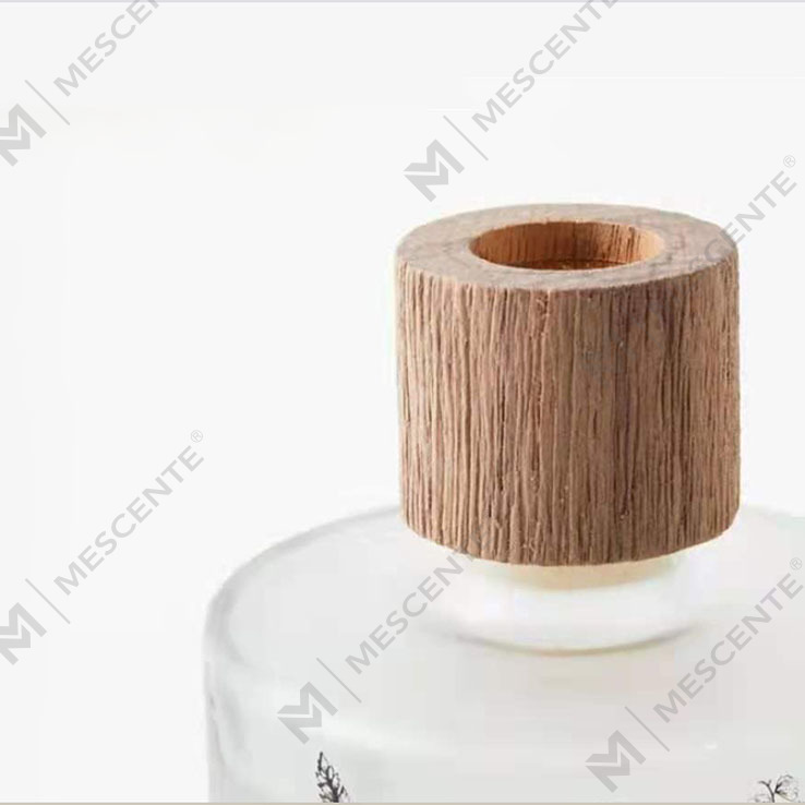 M&Scent veleprodajni luksuzni prilagođeni ukrasni jantarni staklo bez vatre Jedinstveni prozirni raspršivač cvjetne arome od trske