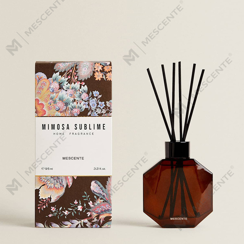 M&Scent veleprodajna luksuzna prilagođena mini bočica aromaterapijskog difuzorskog ulja od trske s poklon kutijom