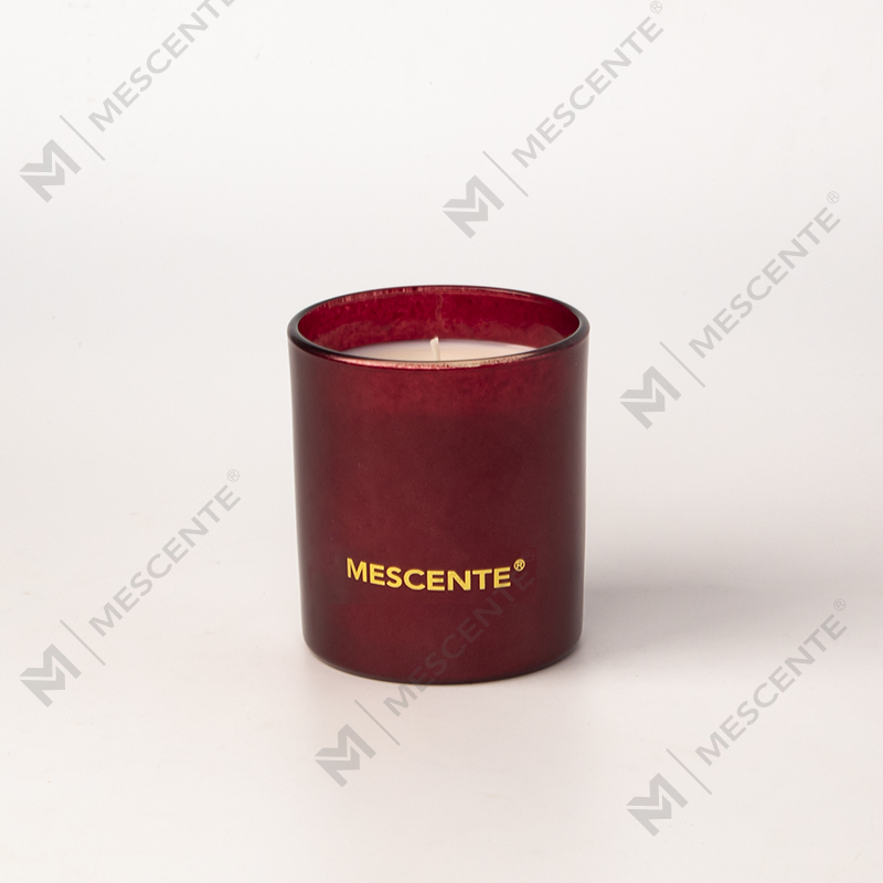 M&Scent Private Label božićne crne staklenke za svijeće Mirisne mirisne svijeće za aromaterapiju