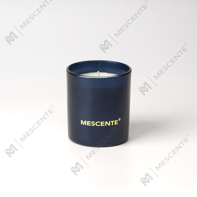 M&Scent Private Label božićne crne staklenke za svijeće Mirisne mirisne svijeće za aromaterapiju