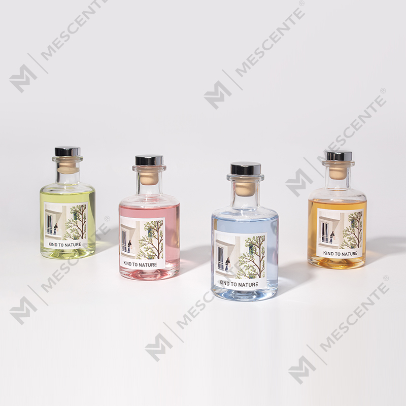 M&Scent luksuzna ukrasna velika boca difuzor eteričnog ulja od trske s darovnim setom suhog cvijeća