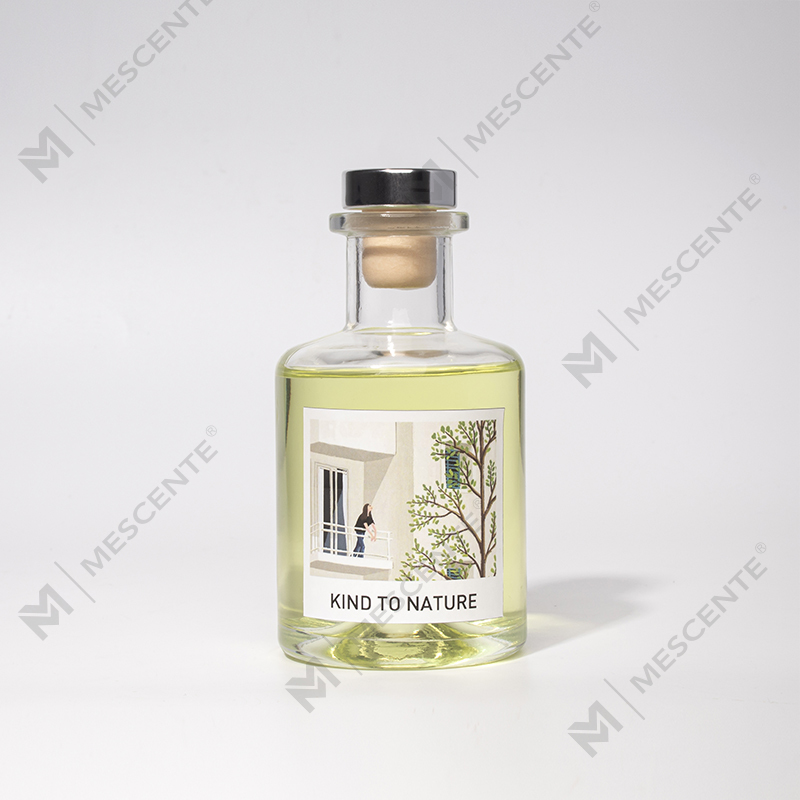 M&Scent luksuzna ukrasna velika boca difuzor eteričnog ulja od trske s darovnim setom suhog cvijeća