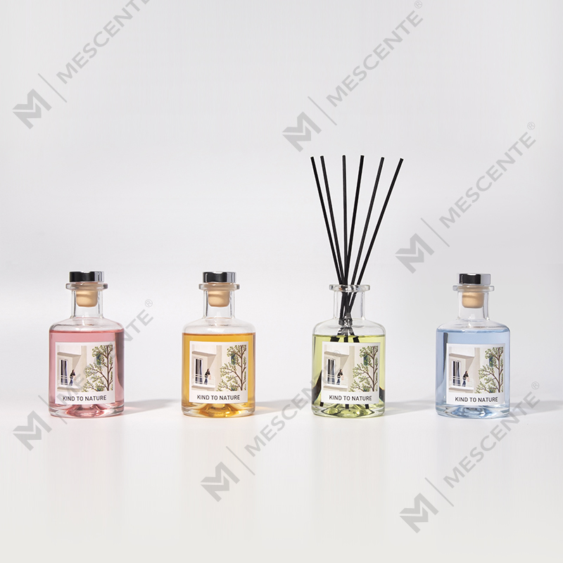 M&Scent luksuzna ukrasna velika boca difuzor eteričnog ulja od trske s darovnim setom suhog cvijeća