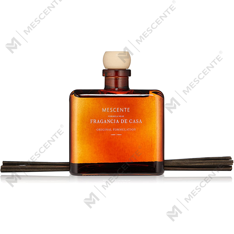 M&Scent luksuzna prilagođena velika staklena boca od ružičastog zlata s cvijetnim difuzorom privatne robne marke s poklon kutijom