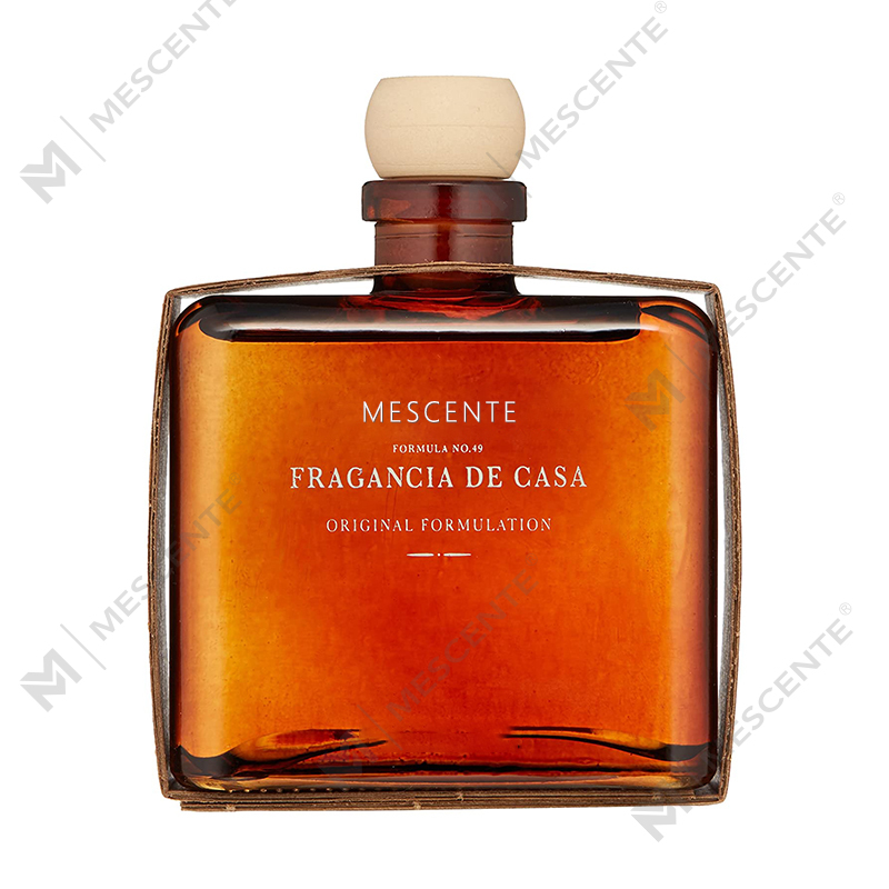 M&Scent luksuzna prilagođena velika staklena boca od ružičastog zlata s cvijetnim difuzorom privatne robne marke s poklon kutijom