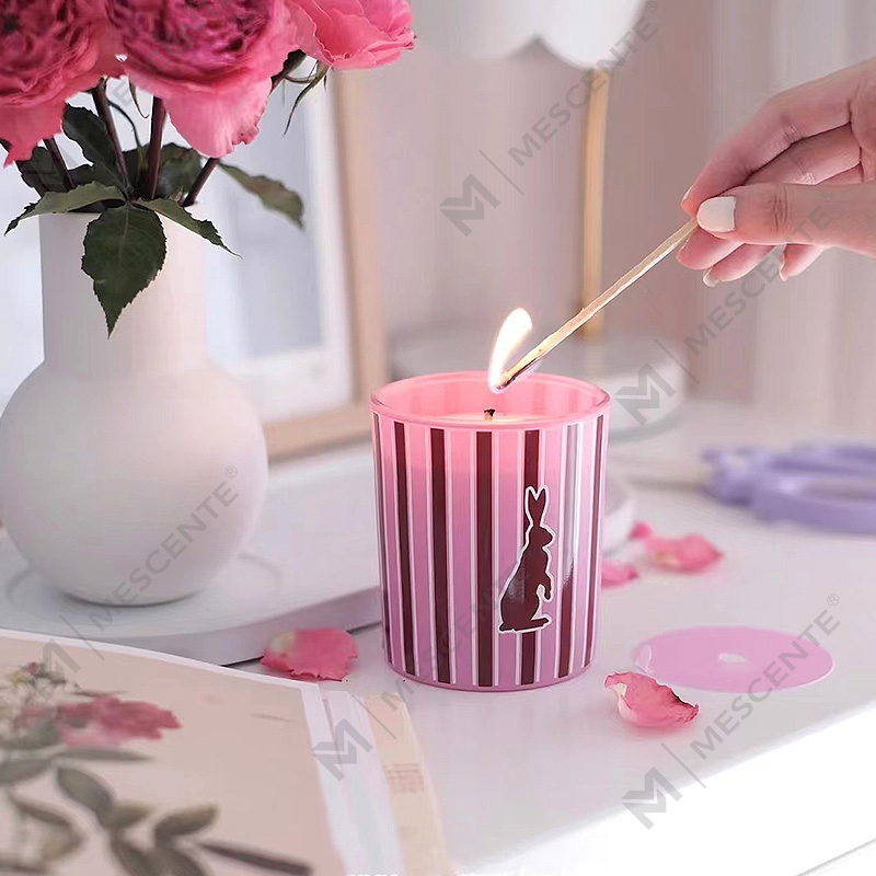 M&Scent veleprodaja prilagođenih luksuznih kućnih staklenih posuda s mirisnim svijećama od sojinog voska