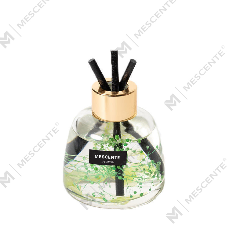 Mini bijela bočica Cvjetni parfem Aroma Reed Diffuser Oil, Fragrance Thailand Reed Difuzor Poklon set