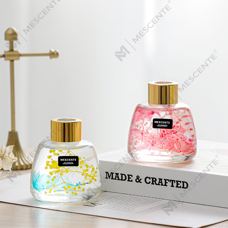 Mini bijela bočica Cvjetni parfem Aroma Reed Diffuser Oil, Fragrance Thailand Reed Difuzor Poklon set