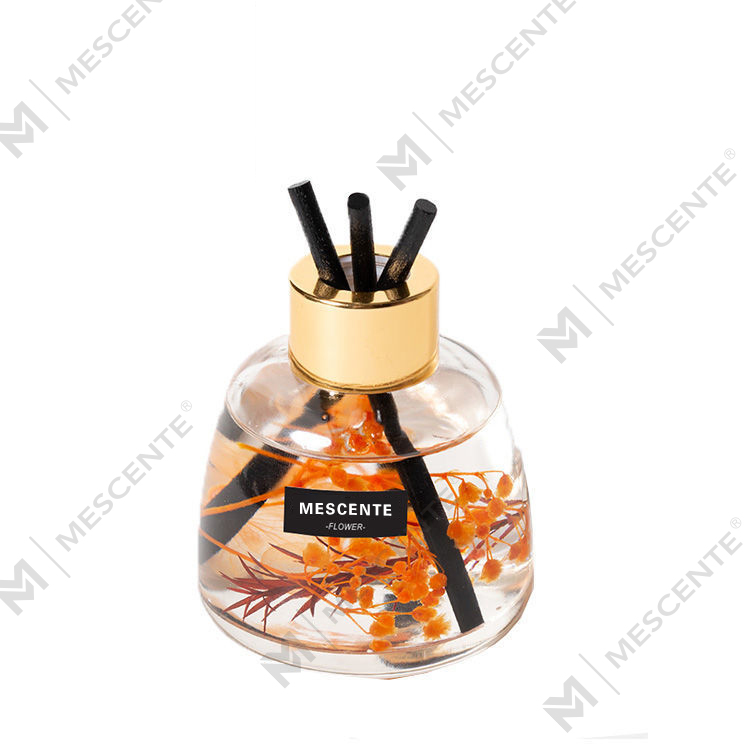 Mini bijela bočica Cvjetni parfem Aroma Reed Diffuser Oil, Fragrance Thailand Reed Difuzor Poklon set