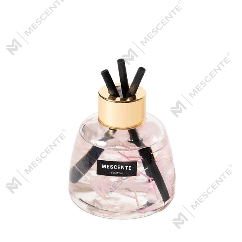 Mini bijela bočica Cvjetni parfem Aroma Reed Diffuser Oil, Fragrance Thailand Reed Difuzor Poklon set