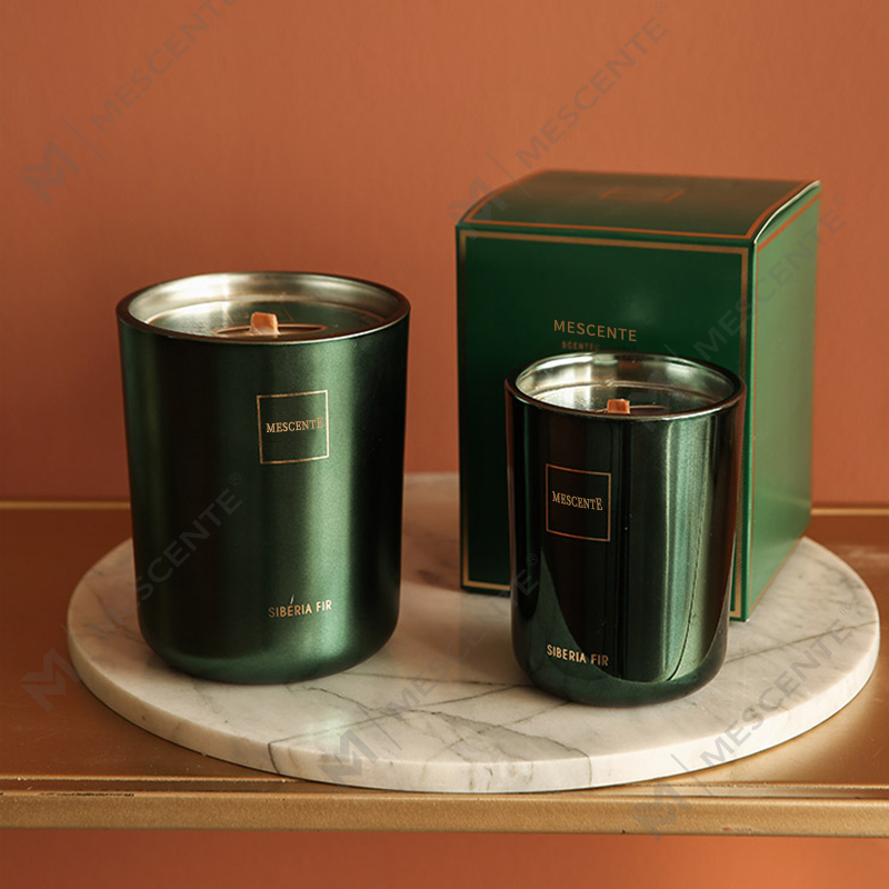 M&Scent veleprodajna prilagođena luksuzna aroma svijeća privatne marke Pillar s mirisom sojinog voska i drvenog fitilja