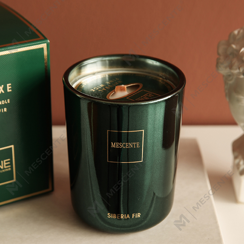 M&Scent veleprodajna prilagođena luksuzna aroma svijeća privatne marke Pillar s mirisom sojinog voska i drvenog fitilja