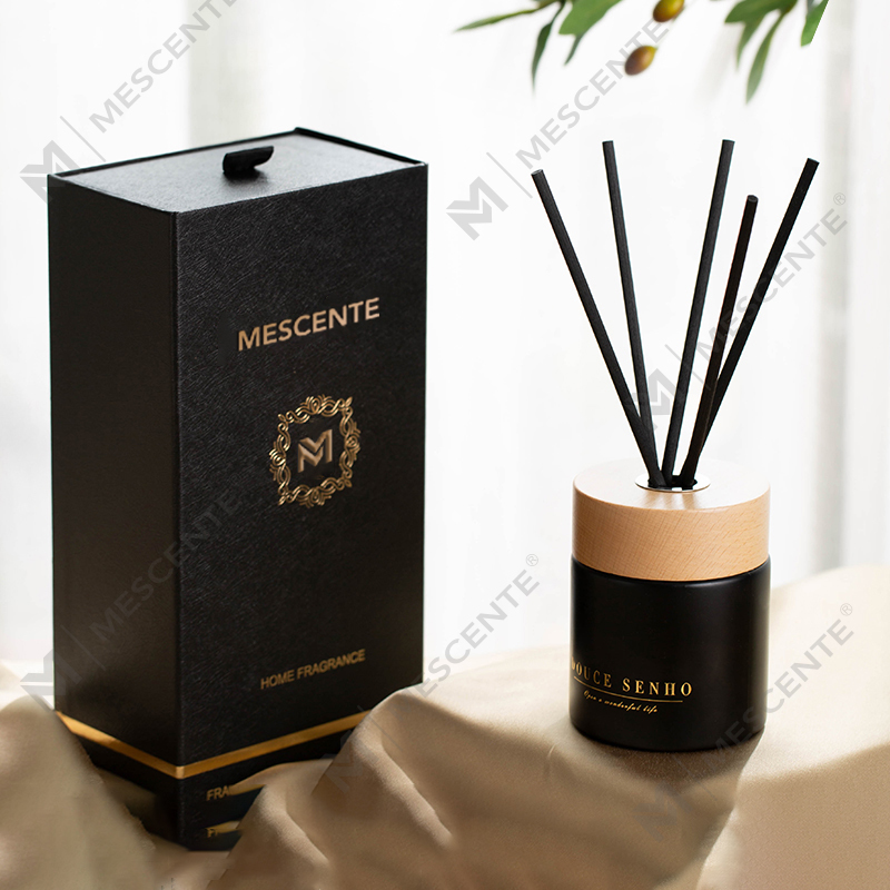 M&Scent crna bočica parfema Aroma Reed difuzor ulje, miris Thailand Reed difuzori poklon set