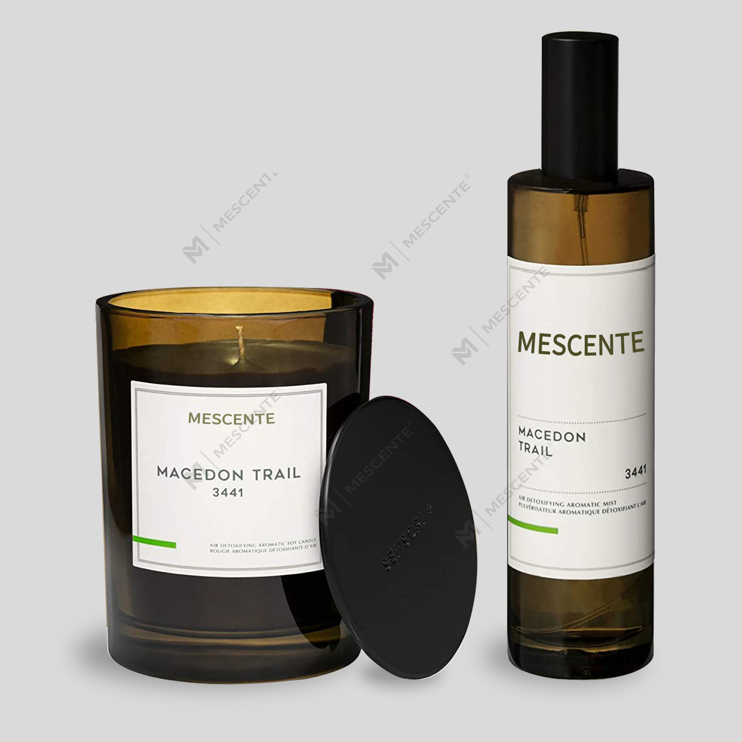 M&Scent veleprodajni luksuzni set svijeća s difuzorom za raspršivač sobe s mirisom privatne marke M&Scent