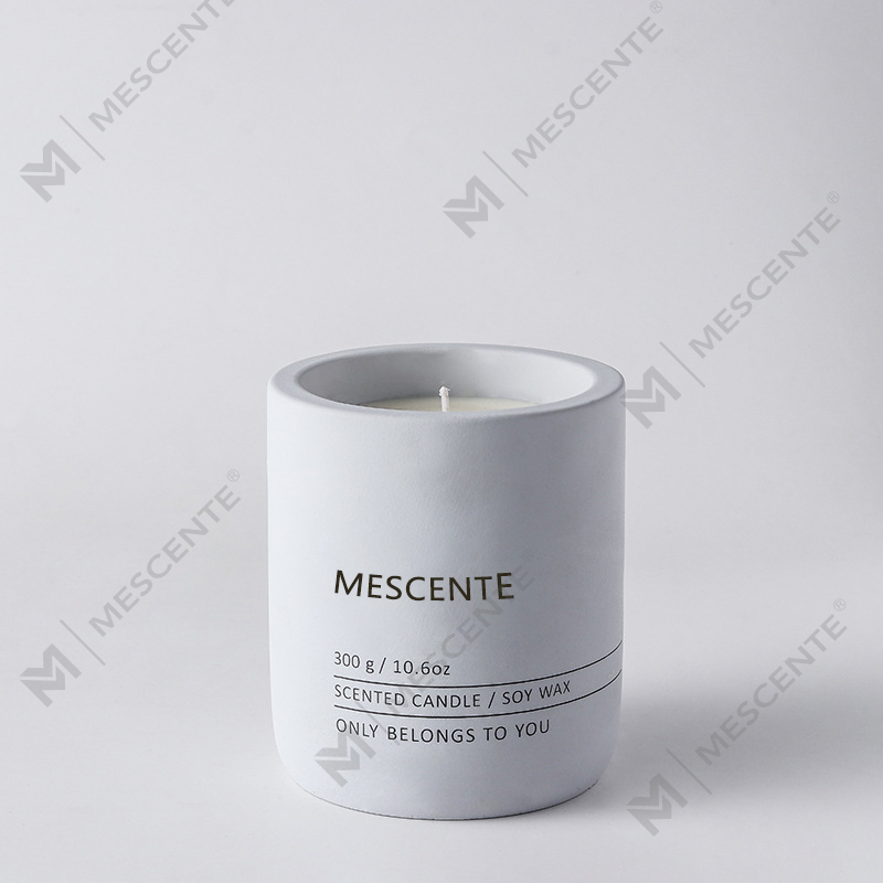 M&Scent prilagođena dekorativna luksuzna masažna svijeća od sojinog voska s mirisom Woodwick kristalne keramike privatne marke