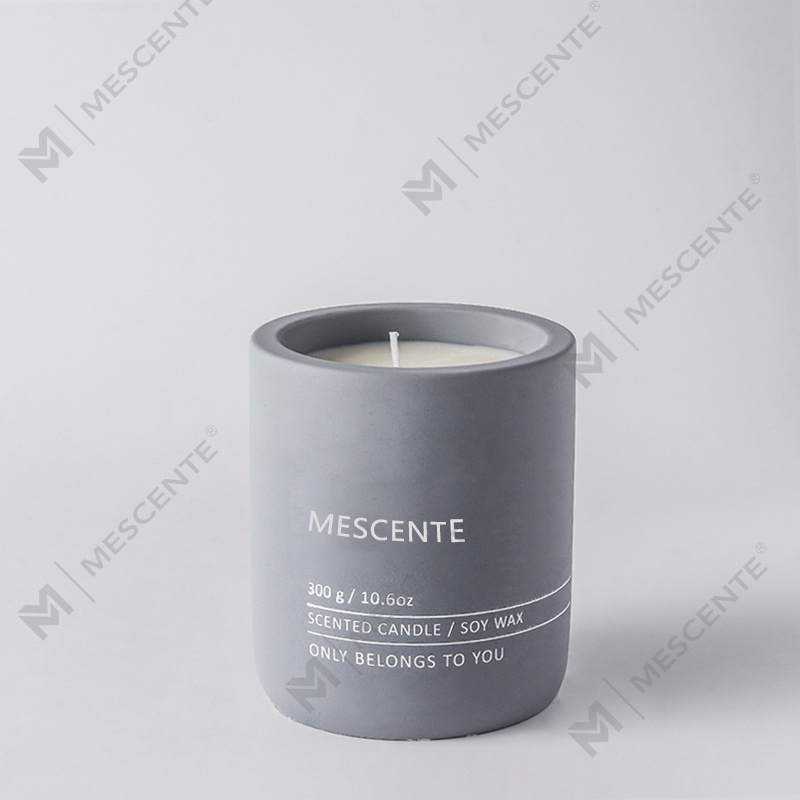 M&Scent prilagođena dekorativna luksuzna masažna svijeća od sojinog voska s mirisom Woodwick kristalne keramike privatne marke