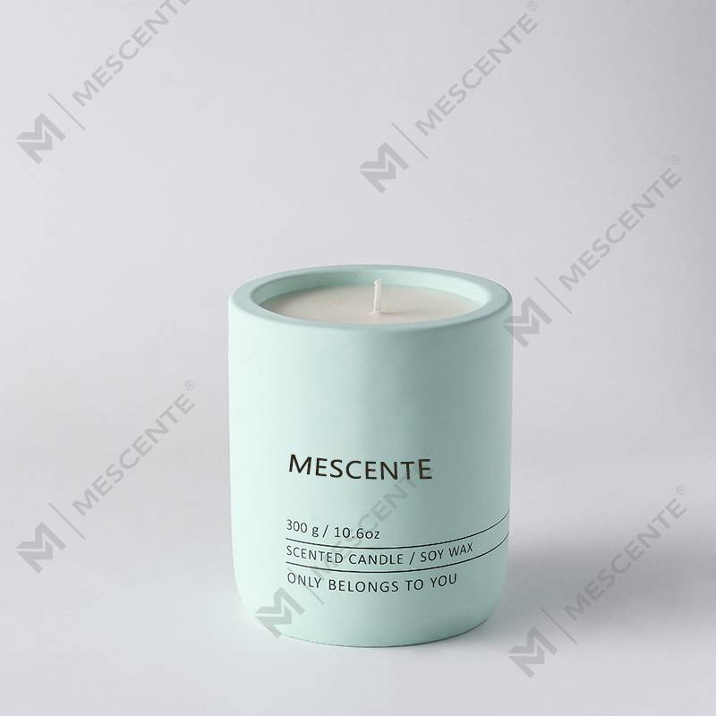 M&Scent prilagođena dekorativna luksuzna masažna svijeća od sojinog voska s mirisom Woodwick kristalne keramike privatne marke