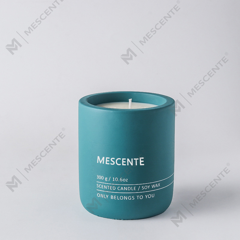 M&Scent prilagođena dekorativna luksuzna masažna svijeća od sojinog voska s mirisom Woodwick kristalne keramike privatne marke