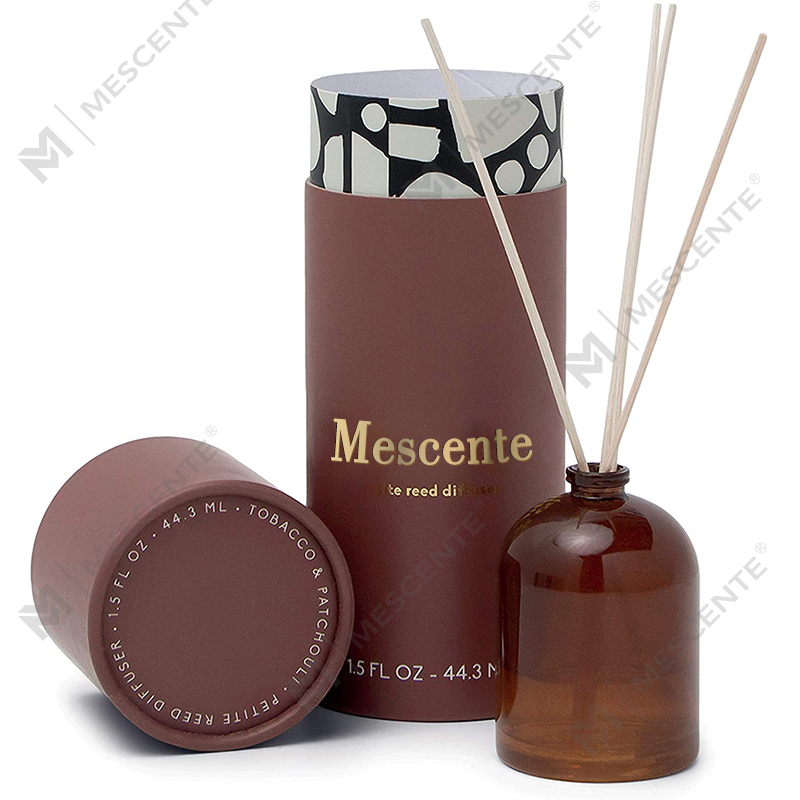 M&Scent luksuzna prilagođena velika staklena boca od ružičastog zlata s cvijetnim difuzorom privatne robne marke s poklon kutijom