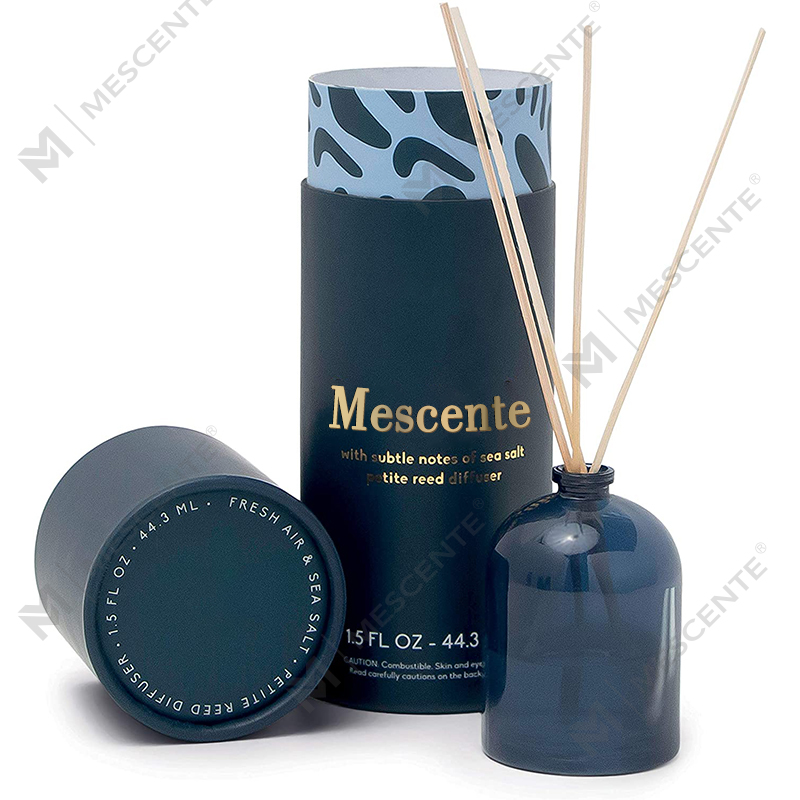 M&Scent luksuzna prilagođena velika staklena boca od ružičastog zlata s cvijetnim difuzorom privatne robne marke s poklon kutijom