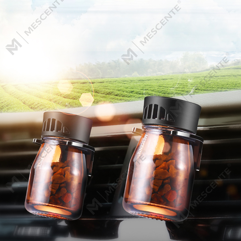 M&Scent organski prilagođeni logotip Mini mirisne bočice osvježivača zraka za automobile, zračna pumpa za automobil