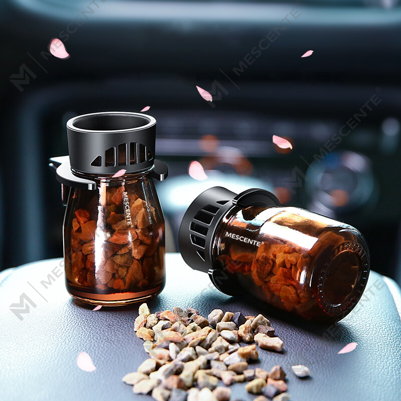 M&Scent organski prilagođeni logotip Mini mirisne bočice osvježivača zraka za automobile, zračna pumpa za automobil