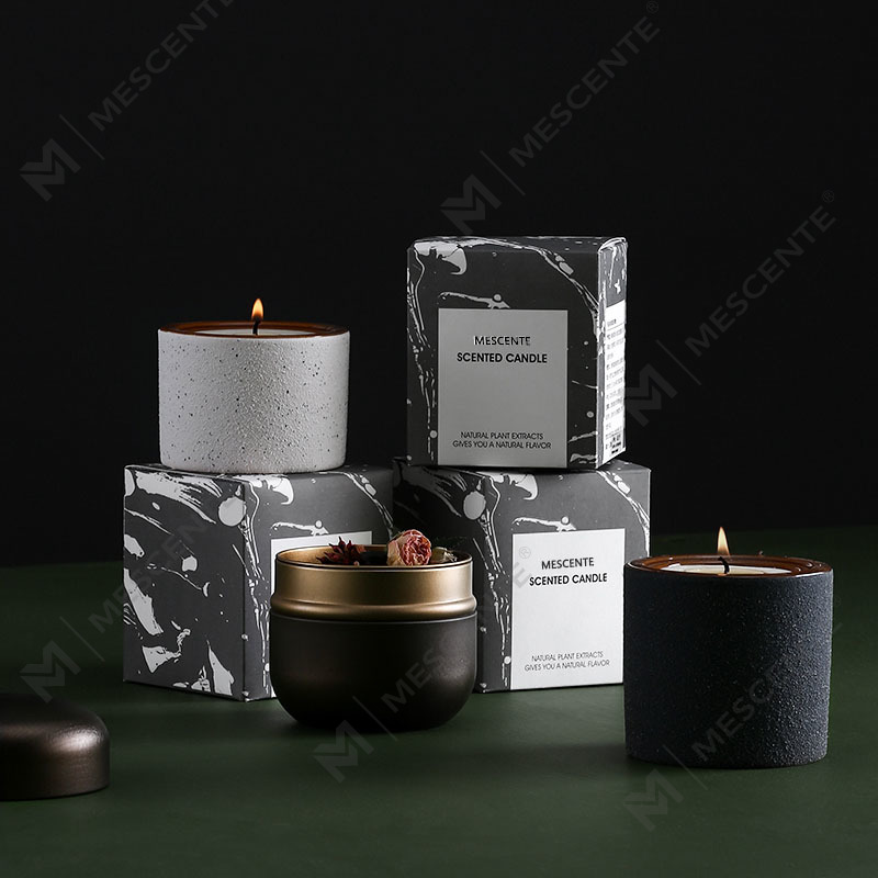 M&Scent prilagođena ukrasna luksuzna svijeća privatne marke Woodwick s mirisom sojinog voska