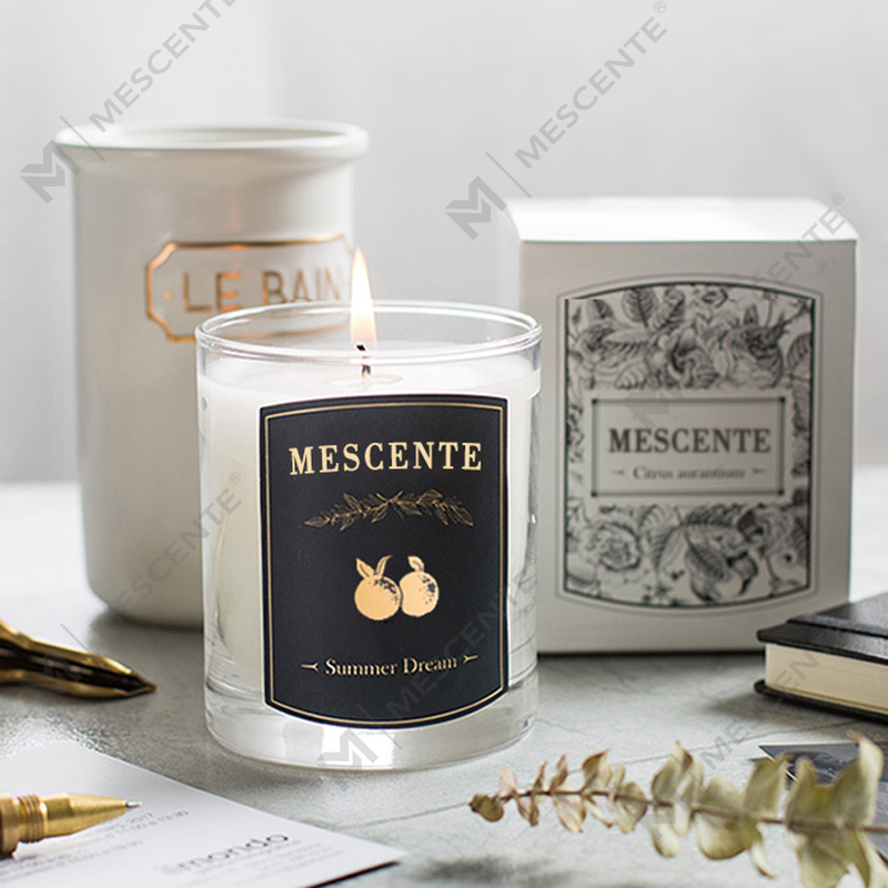 M&Scent prilagođena dekorativna luksuzna masažna svijeća privatne marke s mirisom sojinog voska